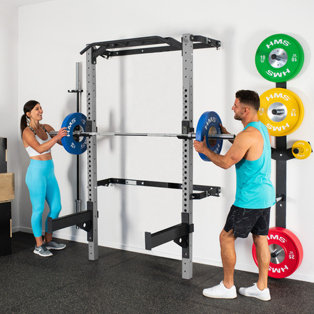 Klatka Treningowa Wielofunkcyjna Składana Do Ćwiczeń Domowa Siłownia HMS