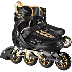 Rolki Rekreacyjne Łyżworolki Kauczukowe Kółka Dla Dorosłych Nils Extreme