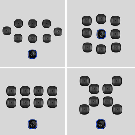 Elektroniczna Tarcza Bokserska Modułowa Z Głośnikiem i Bluetooth + Rękawice