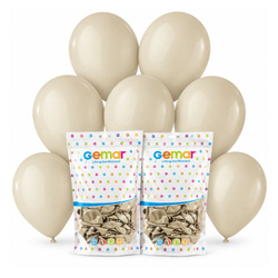 Balony Lateksowe Pastelowe Latte Na Urodziny Wesele Ślub GEMAR 13" 100 szt.
