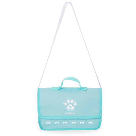 MAMABRUM Drewniany Zestaw Małego Weterynarza Torba + Akcesoria