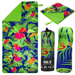 Ręcznik Szybkoschnący Z Mikrofibry Plażowy Kąpielowy 160x80 cm NILS