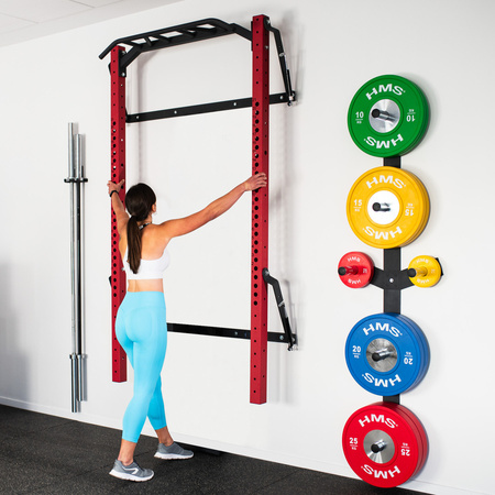 Klatka Treningowa Wielofunkcyjna Składana Do Ćwiczeń Domowa Siłownia HMS