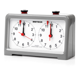 Zegar Szachowy Precyzyjne Pomiary Tradycyjny Na Baterię Warcabowy METEOR