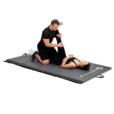 HMS Materac Gimnastyczny Składany Mata Do Ćwiczeń Fitness Treningu