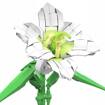 Mould King Klocki Konstrukcyjne Kwiat Lilia 178 Elementów