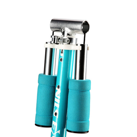 Hulajnoga Miejska Klasyczna Składana Dla Dzieci Regulowana Koła LED 120 mm