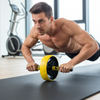Kółko Roller Do Masażu Ćwiczeń Treningu Fitness Rozbudowa Mięśni Brzucha 