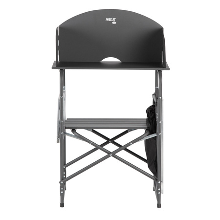 Szafka Turystyczna Kuchnia Kempingowa Składana Mebel Z Blatem i Osłoną NILS