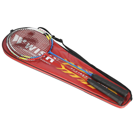 Zestaw Rakiety Do Gry Rekreacyjnej W Badmintona Dla Początkujących NILS