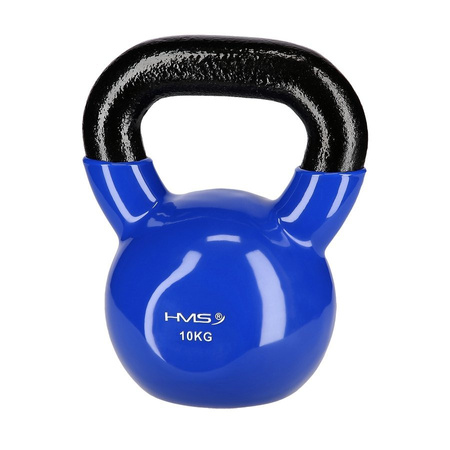 Kettlebell Hantla Żeliwna Pokryta Winylem Do Ćwiczeń Treningu Siłowego 10kg