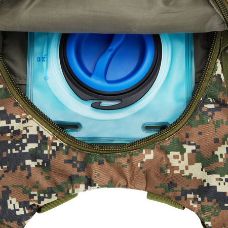 NILS Taktyczny Moro Plecak Wodoodporny + Miejsce Na Bukłak