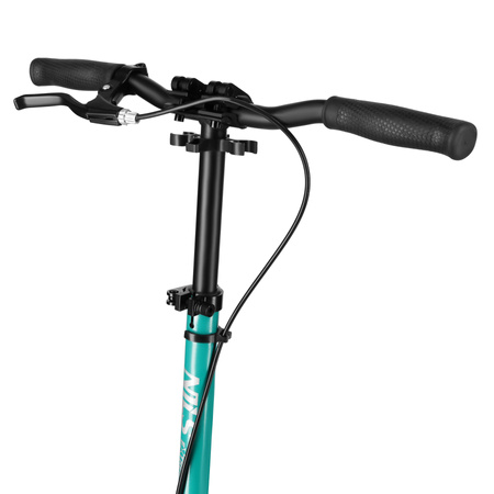 Hulajnoga Miejska Składana Klasyczna Regulowana Wysokość Duża Koła 200 mm