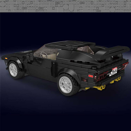 Mould King Klocki Konstrukcyjne Auto Samochód Wyścigowy 305 Elementów + Gablota