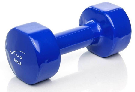 VIVO Zestaw Hantli Hantelek Winylowych 2x5 kg