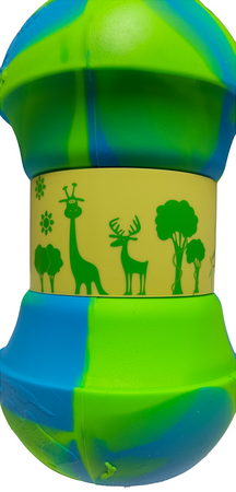 MERKAN Butelka Sportowa Bidon Piłka Składany W Kształcie Ziemi 550 ml