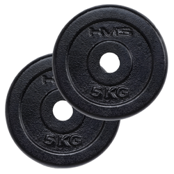 Obciążenia Żeliwne Talerze Na Gryf Sztangę Do Treningu Siłowego 2x5 kg