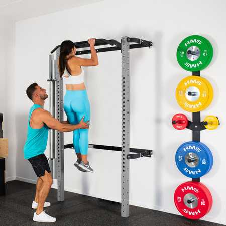 Klatka Treningowa Wielofunkcyjna Składana Do Ćwiczeń Domowa Siłownia HMS