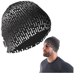 NILS Uniwersalna Czapka Odblaskowa Na Zimę Do Biegania