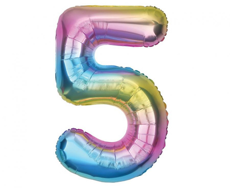 8xTalerzyki + 8x Kubeczki + 20 Serwetek Koci Domek Gabi + Balon Cyfra 5