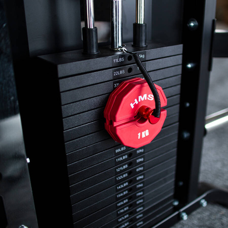HMS Talerze Progresywne Na Sprzęt Sztangę Gryf Do Treningu Siłowego 2x1 kg