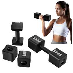 Hantle Ciężarki Regulowane 2x5 kg HMS Do Ćwiczeń Fitness Treningu Siłowego