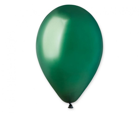 Balony Klasyczne Butelkowa Zieleń Lateksowe Na Urodziny Przyjęcie 13" 50szt