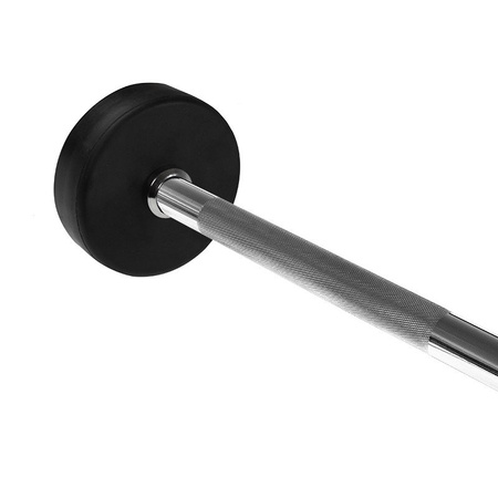 HMS Sztanga Gryf Prosty Stały Gumowany 10 kg