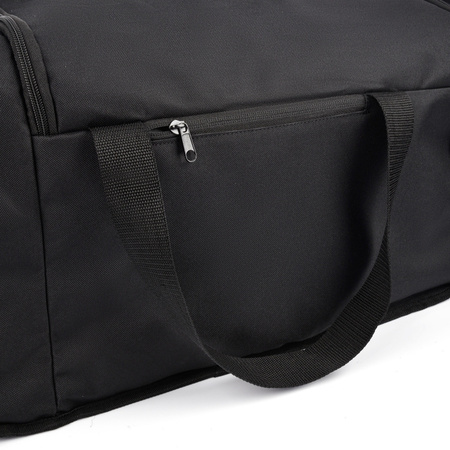 Torba Sportowa Treningowa Podróżna Na Siłownię Fitness Czarna 40 L METEOR