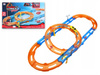 Tor Wyścigowy Samochodowy Pull Back Dla Dzieci 230 cm + 3 Autka
