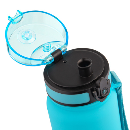 Butelka Sportowa Bidon Na Wodę Z Miarką Tritanowa Z Ustnikiem 800 ml METEOR