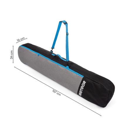Pokrowiec Na Snowboard Torba Na Deskę Uniwersalny Z Uchwytem 167 cm METEOR