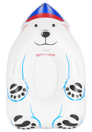 SPOKEY Ślizgacz Śnieżny Dmuchany Z Uchwytami Sanki Ślizg