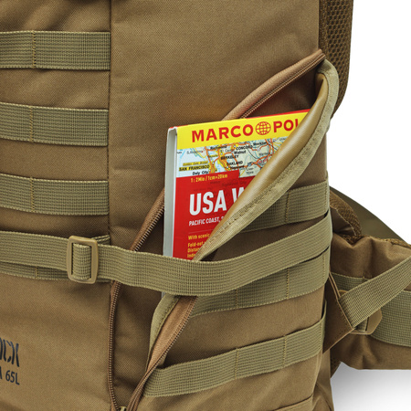 Plecak Ewakuacyjny Turystyczny Trekkingowy Taktyczny Wojskowy Sportowy Podróżny 65 L