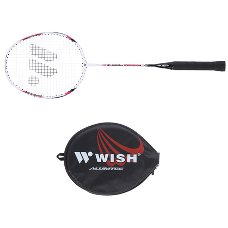 Zestaw 2 Rakiety Do Gry W Badmintona ISODYNAMIC WISH + 3 Lotki Piórkowe