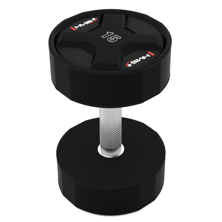 HMS Ciężarek Hantla Poliuretanowa Do Ćwiczeń Treningu 15 kg