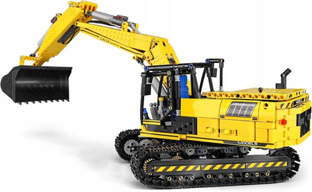 Klocki Konstrukcyjne Zdalnie Sterowana Koparka Gąsienicowa 2169 Elementów MOULD KING
