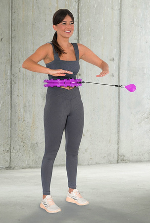 HMS Hula Hop Odchudzające Z Wypustkami i Obciążnikiem Plus Size