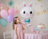 Balony Foliowe Zestaw 3szt. Króliczek Jeż Lis Na Przyjęcie Imprezę Urodziny