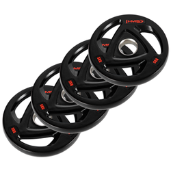 Talerze Olimpijskie Ogumowane Powlekane Obciążenie Na Gryf Sztangę 4x5 kg