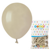 Balony Lateksowe Pastelowe Latte Na Urodziny Wesele Ślub 13 cm - 100 szt.