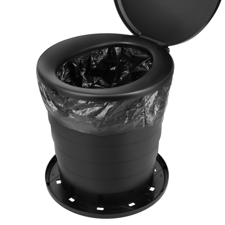 Toaleta Turystyczna Przenośna Składana Kempingowa Mobilne WC 10L Na Działkę