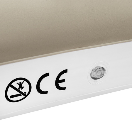 Materac Dmuchany Kempingowy Do Spania Jednoosobowy Turystyczny 191x73 cm