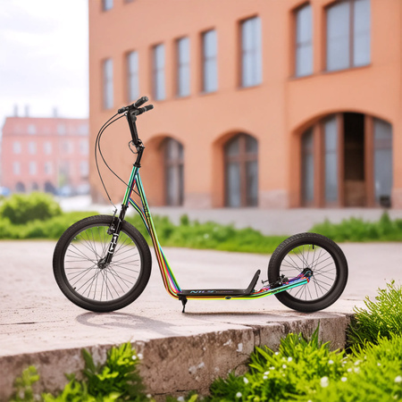 Hulajnoga Miejska Pompowane Koła Dla Młodzieży Dorosłych Duża 20/16" NILS