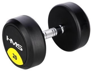 HMS Hantla Ciężarek Gumowany Chromowany 20 kg