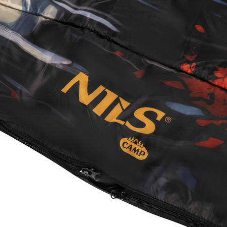 Śpiwór Turystyczny Ciepły Kempingowy Dwuosobowy 3w1 Z Pokrowcem 200x140 cm