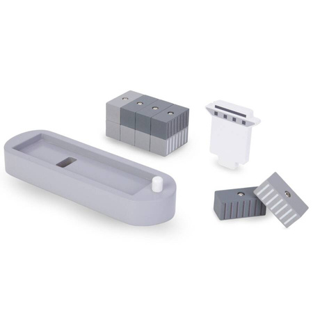 Dźwig Portowy Ruchomy Z Magnetyczną Wciągarką Zabawka Edukacyjna Dla Dzieci