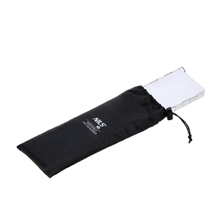 NILS Składana Osłona Przeciwwietrzna Do Palnika Do Kuchni Polowej Z Pokrowcem