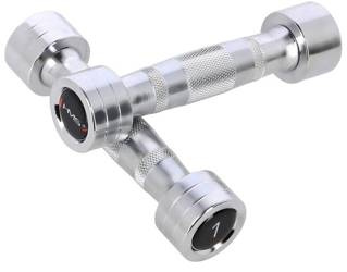 Zestaw Hantle Hantelki Ciężarki Do Ćwiczeń Fitness Treningu HMS 2x1 kg