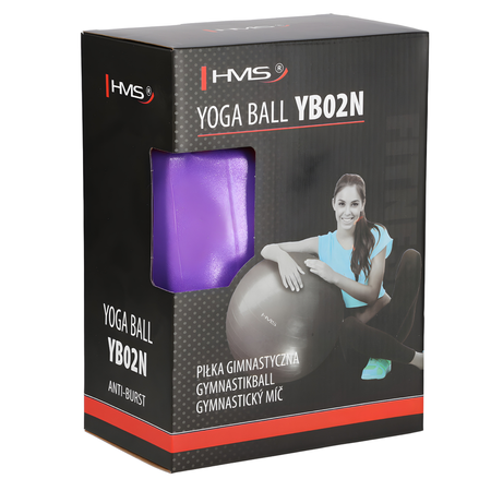 HMS Piłka Gimnastyczna Rehabilitacyjna ANTI-BURST Do Ćwiczeń Fitness 65 cm